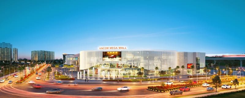 Vincom Mega Mall - tiện ích mua sắm chất lượng